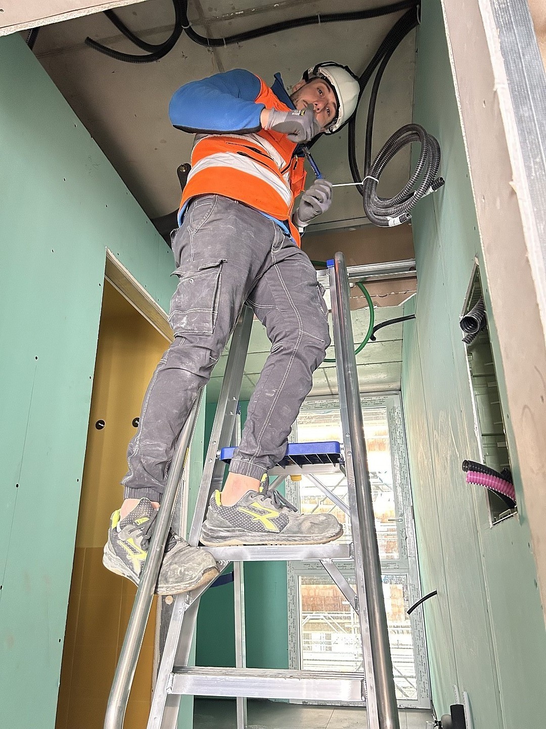 Cantiere Milano realizzato da Leon Impianti