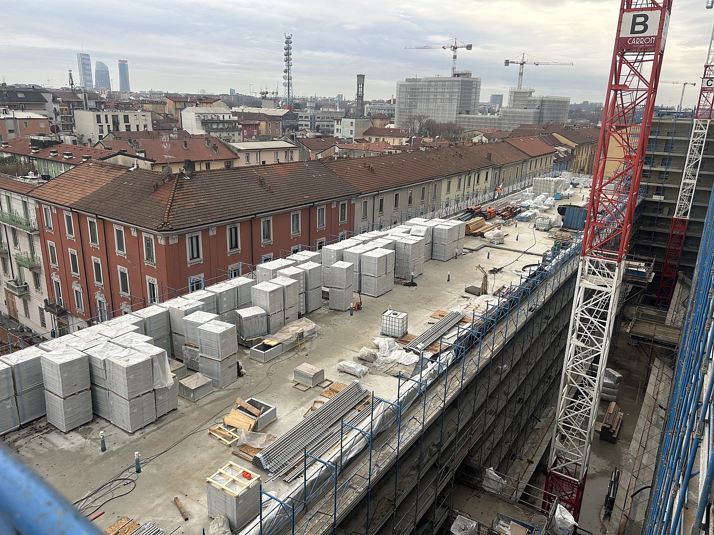 Cantiere Milano realizzato da Leon Impianti
