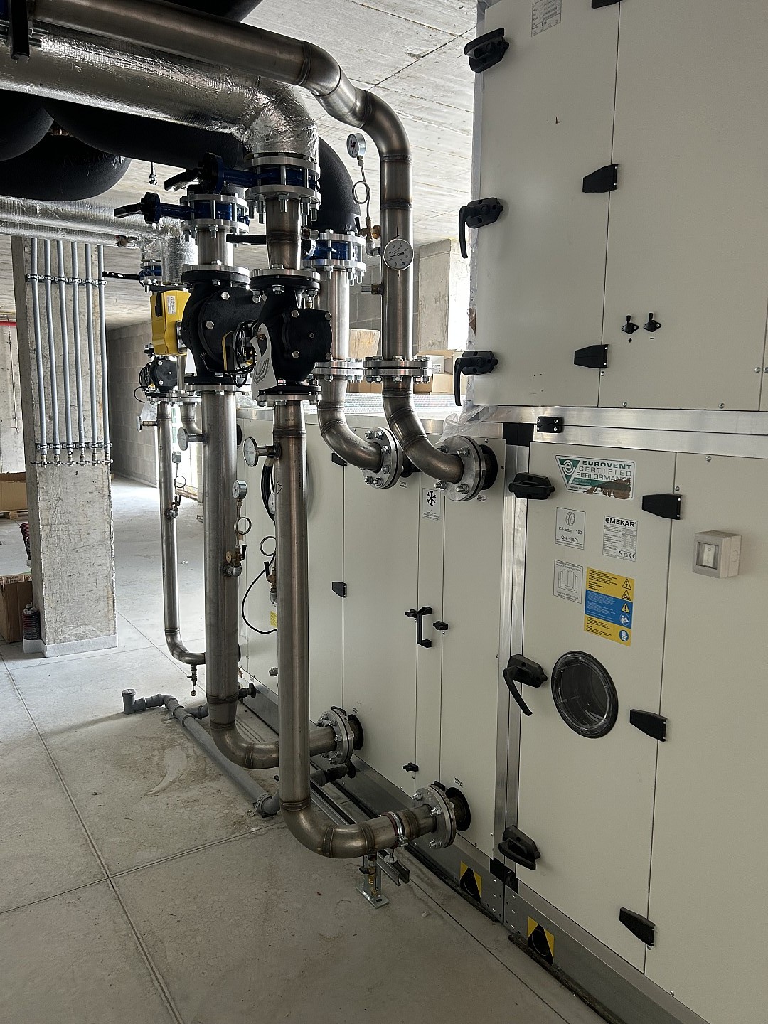 Cantiere Udine realizzato da Leon Impianti