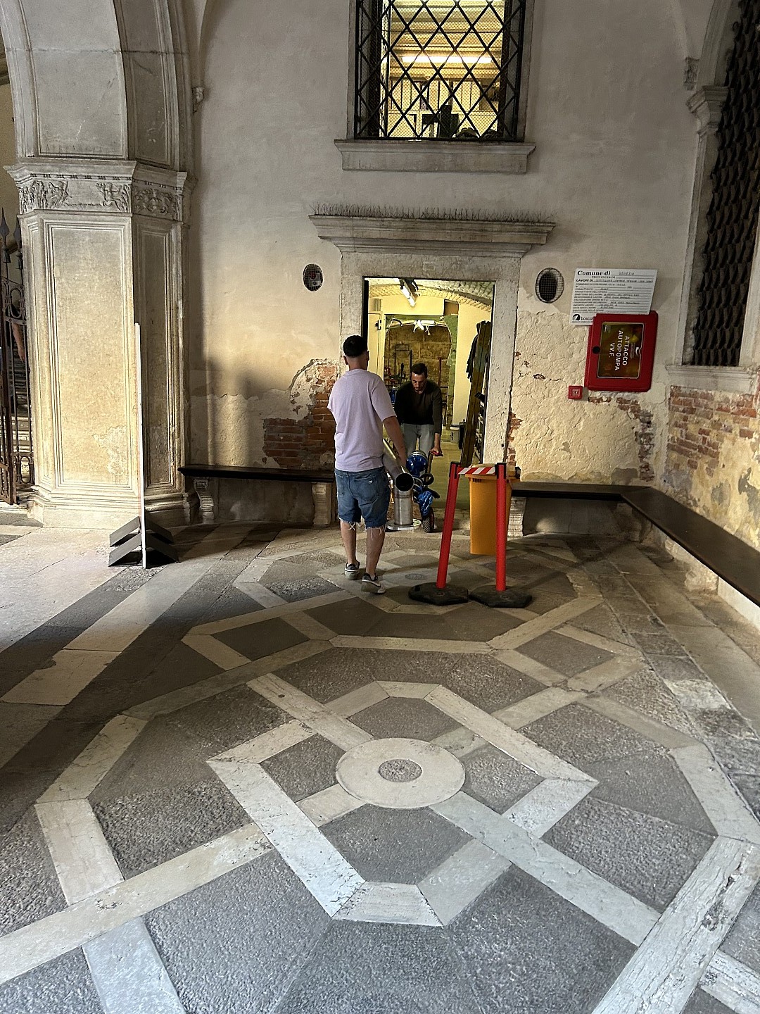 Cantiere Venezia Palazzo Ducale realizzato da Leon Impianti