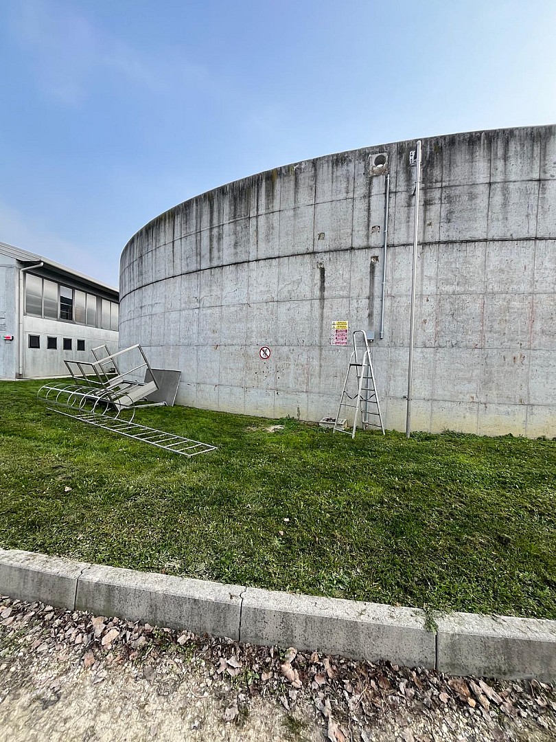 Cantiere Biometano realizzato da Leon Impianti
