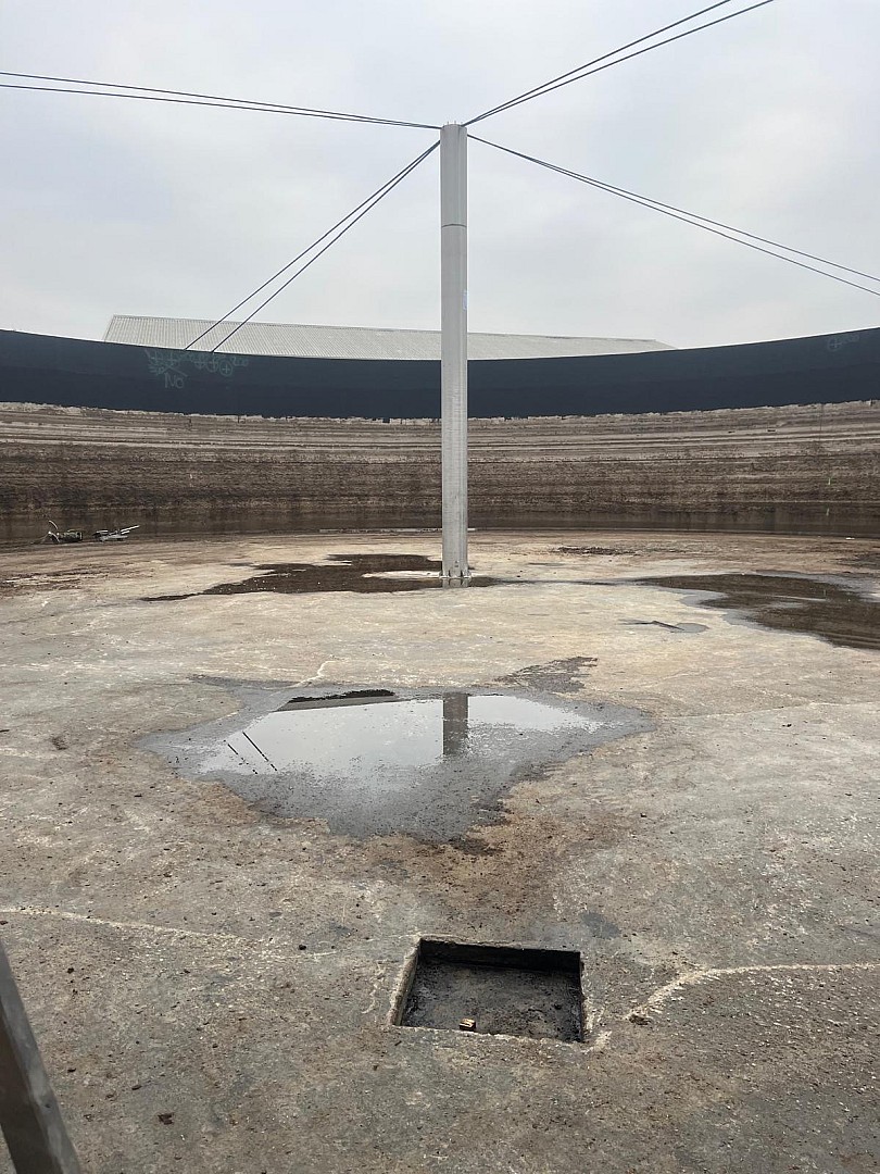 Cantiere Biometano realizzato da Leon Impianti
